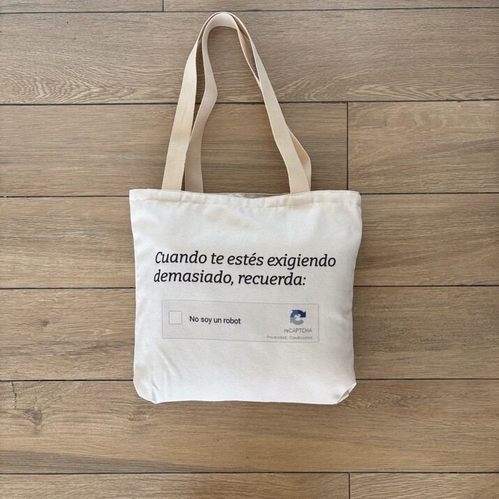 BOLSA TOTE - CAPTCHA